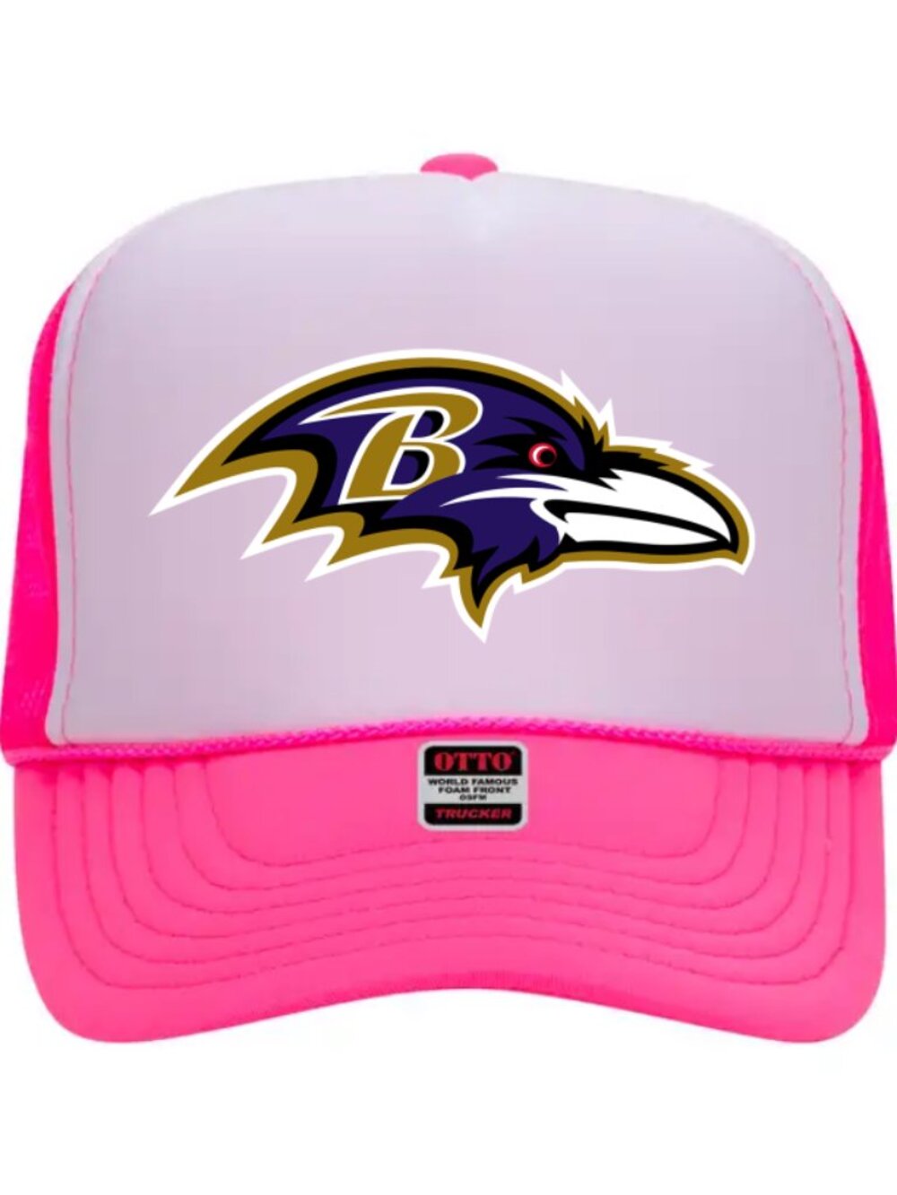 Baltimore Ravens Hat - Pink - NEW